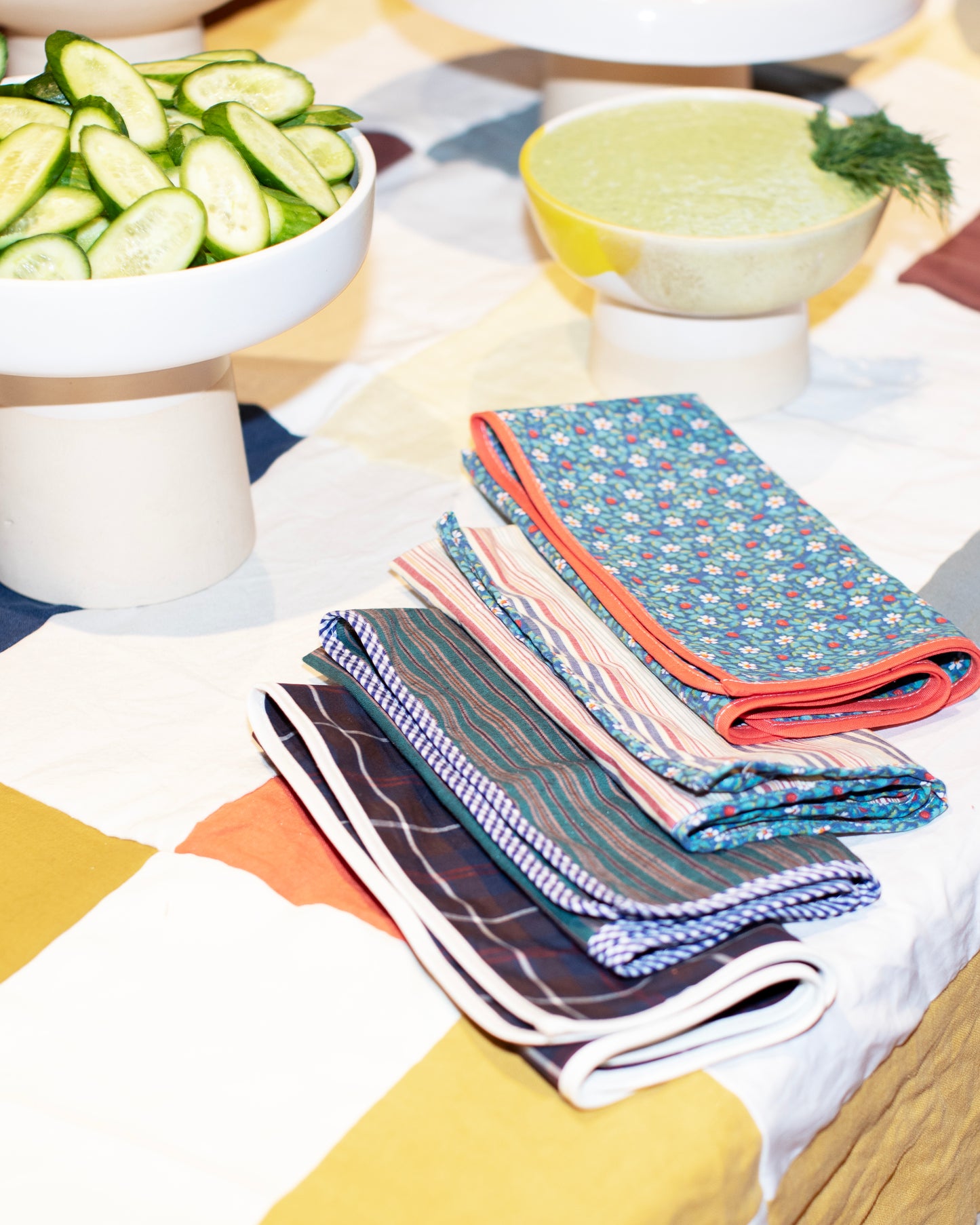 Vintage Textile Napkins