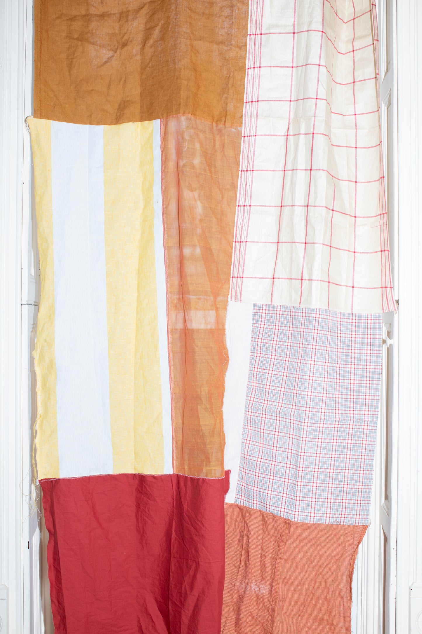 Patchworked Curtain Panels
