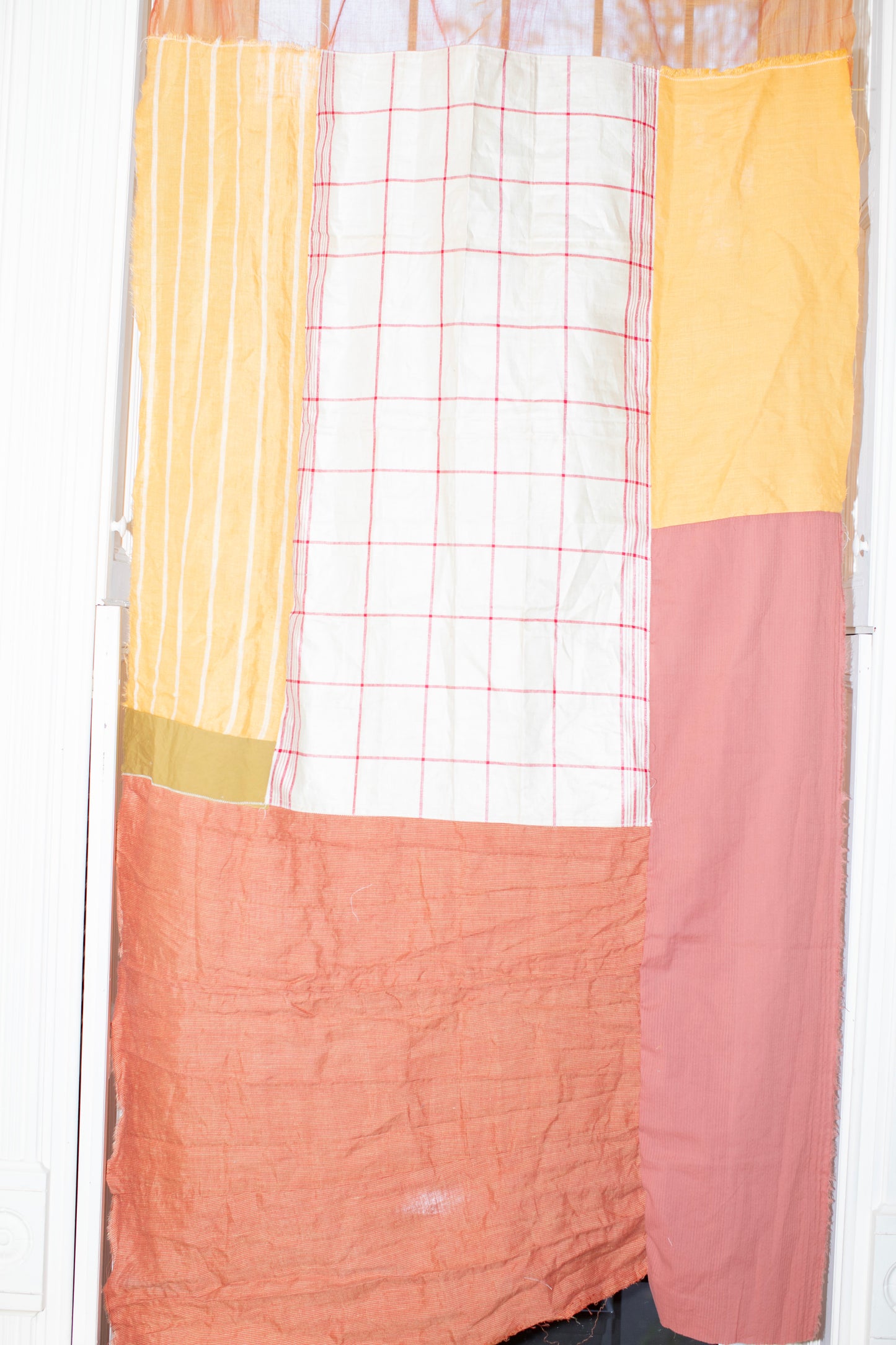 Patchworked Curtain Panels