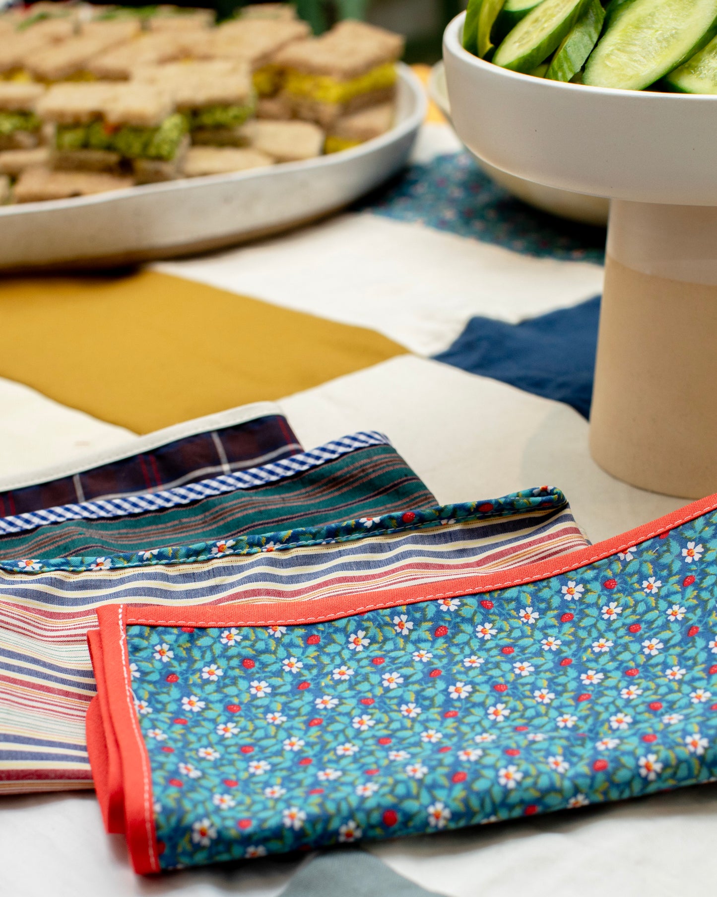 Vintage Textile Napkins