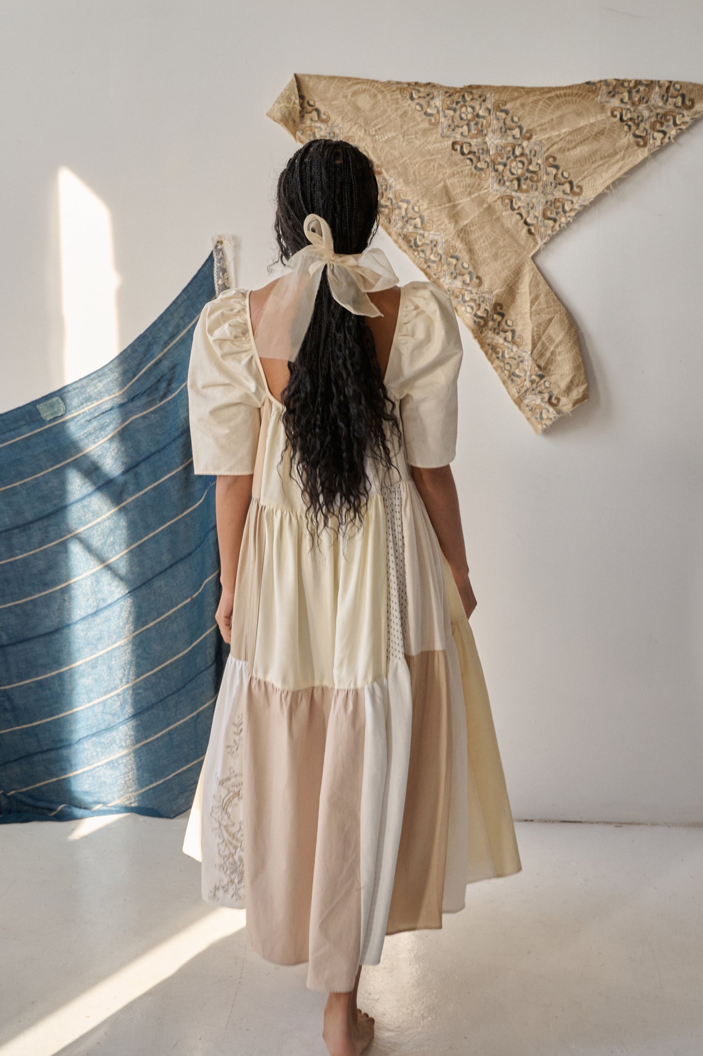 Amara Patchworked Dress