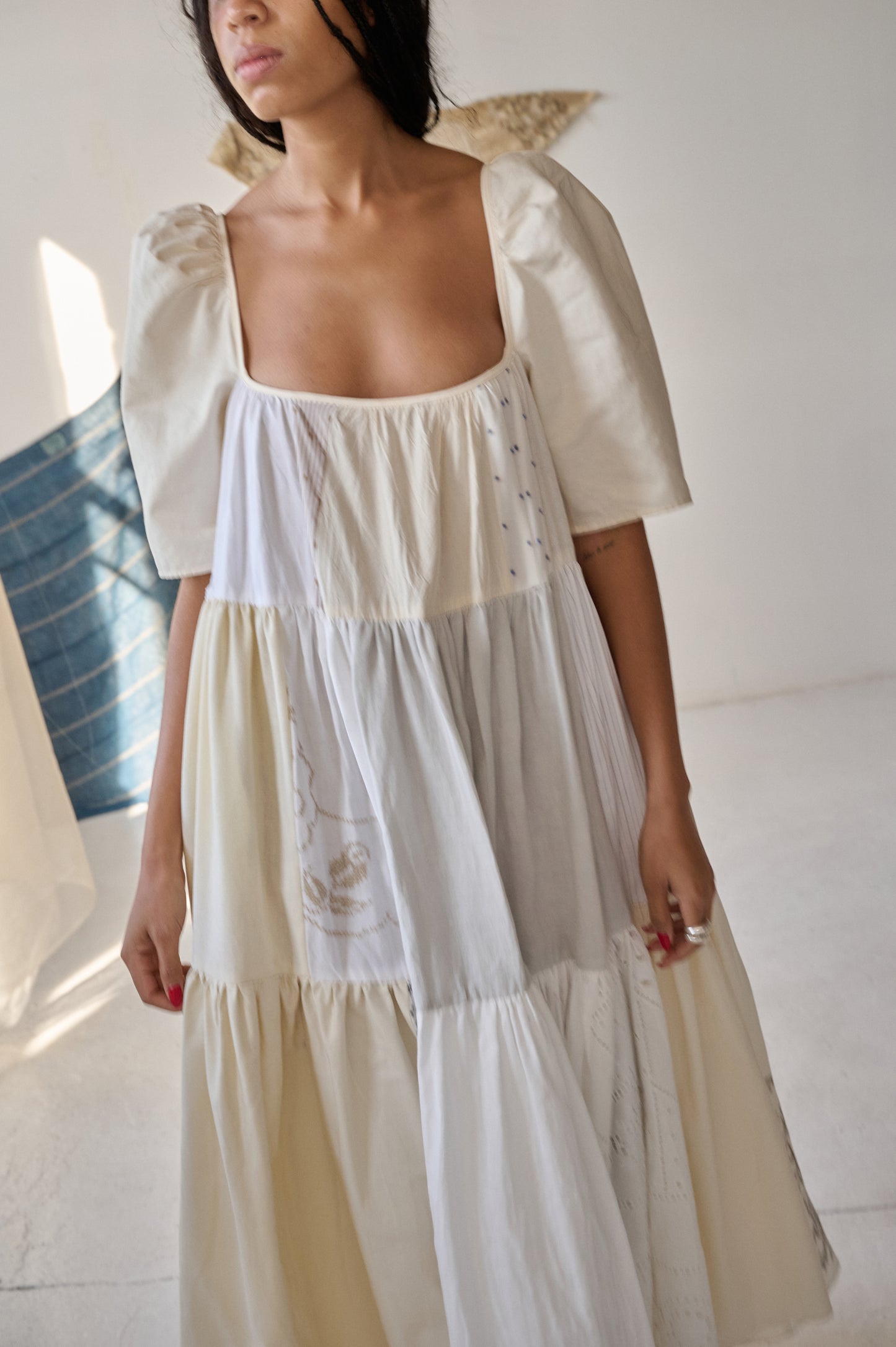 Amara Patchworked Dress