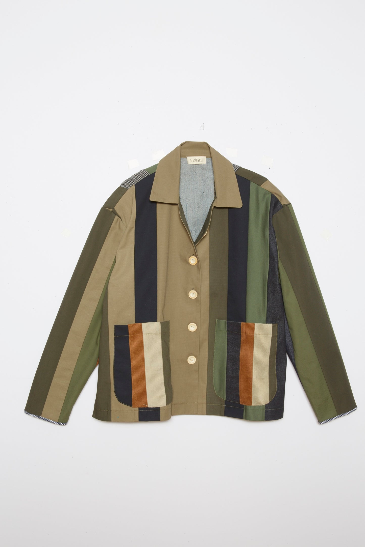 Patch-stripe Jacket