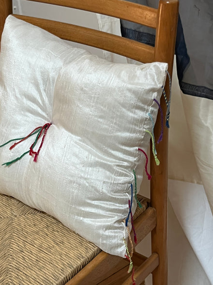Silk Tassel Cushions