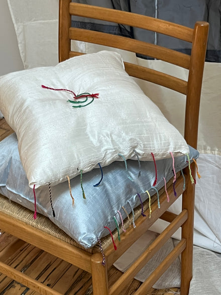 Silk Tassel Cushions