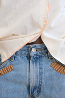 Vintage Appliquéd Levis