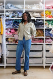 Vintage Linen Camp Shirt
