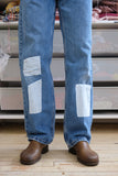 Vintage Mended Levis
