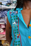 Vintage Hand Embroidered Shirt
