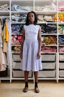 Vintage Cotton Gathered Dress