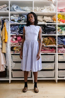 Vintage Cotton Gathered Dress