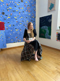 Amara Buttondown Patchwork Dress