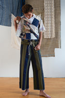 Patch-stripe Pants
