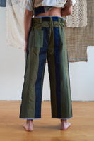 Patch-stripe Pants