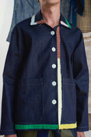 Appliqué Smock Jacket