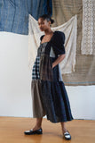 Amara Buttondown Patchwork Dress