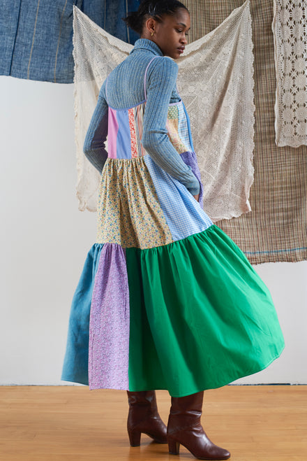 Patchworked Dress
