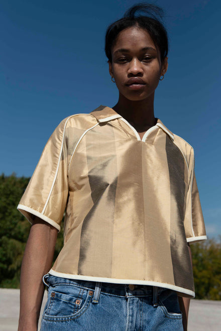 *Pre-Order* Navy Linen Chelsea Top