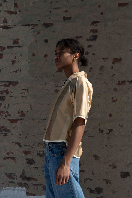 *Pre-Order* Navy Linen Chelsea Top