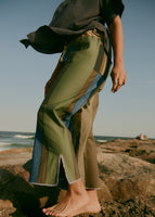 Patch-stripe Pants