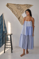 Shirting Patchwork Dress