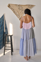 Shirting Patchwork Dress