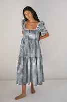 Emerald Gingham Amara Dress