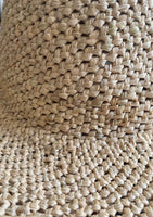 Raffia Sun Hat: by Us