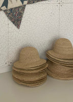 Raffia Sun Hat: by Us