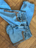 Vintage Appliquéd Levis