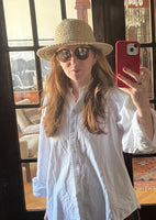 Raffia Sun Hat: by Us