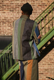 Patch-stripe Jacket