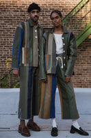 Patch-stripe Pants