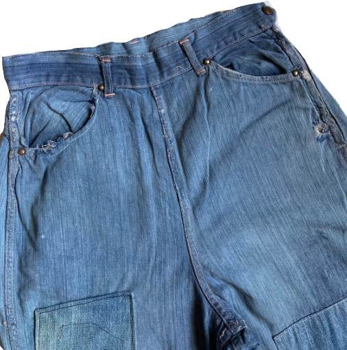 Vintage 50’s Ranchcraft Side Zip Jeans
