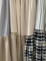 Neutral Patchworked Dress