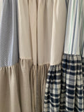 Neutral Patchworked Dress